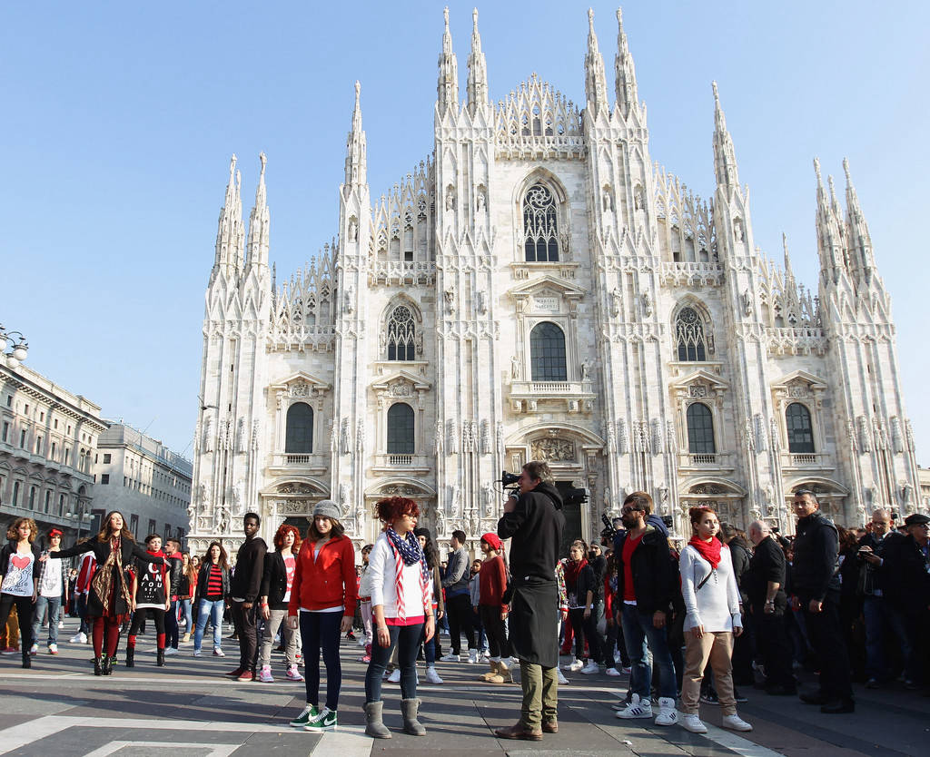 Laura Pausini 2011 Duomo di Milano